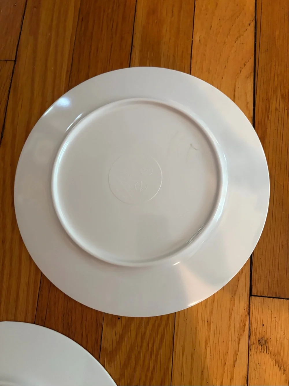 Melamine MidCentury Like 9” Woodland Animals Plates (3) Green orange, kids Retro
